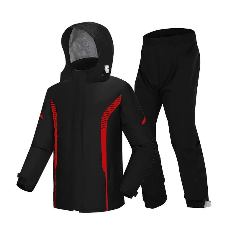 SN-014 Two-Piece Motorcycle Rain Suit
